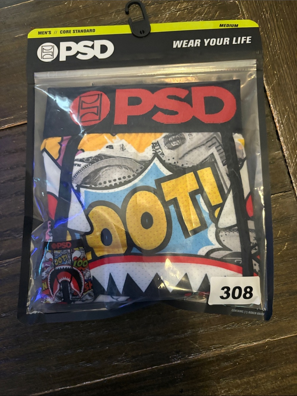 PSD Boxer Briefs - Yellow, Blue, Red, Black